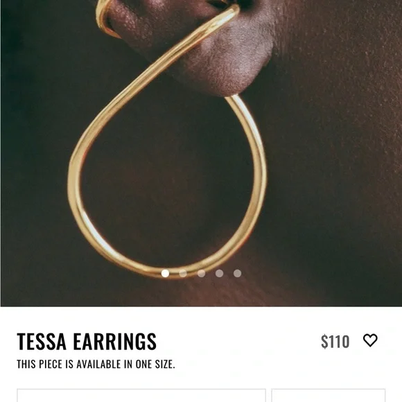 Tessa Earrings Sézane - Picture 3 of 5